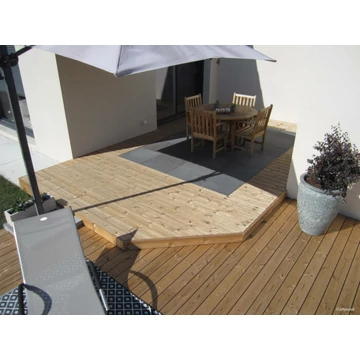 Grad Thermo pine Hőmelegített fenyő teraszburkolat