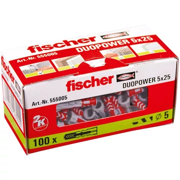 Fischer Duopower dübel 5x25