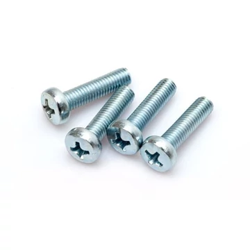 Domborúfejű kereszthornyos csavar horganyzott M 10x45