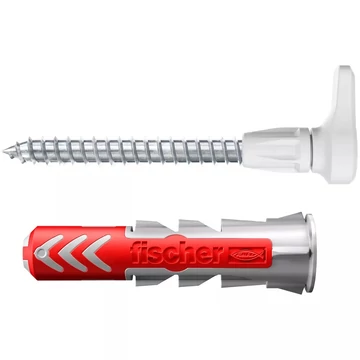 Fischer gyorsan beépíthető akasztó kampó + DUOPOWER 5x25 EasyHook Angle 5