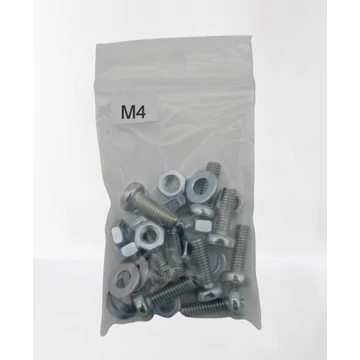 Domborúfejű csavar készlet 10db