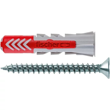 fischer dübel DUOPOWER 8x65 S csavarral