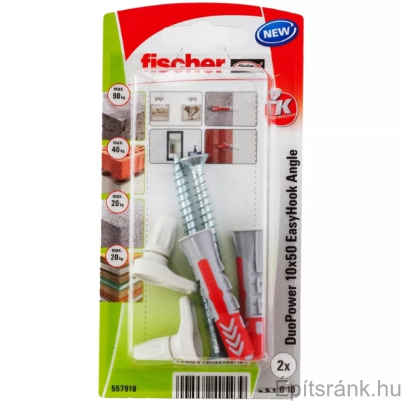 Fischer DUOPOWER 10x50 EasyHook Angle 10
