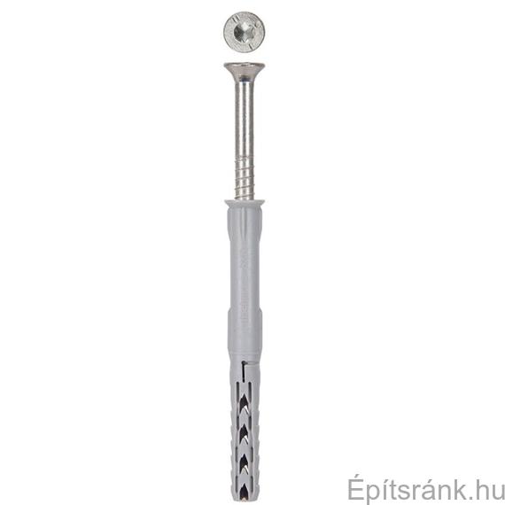 fischer rögzítődübel SXRL 8x100 cinkkel galvanizált acélcsavarral