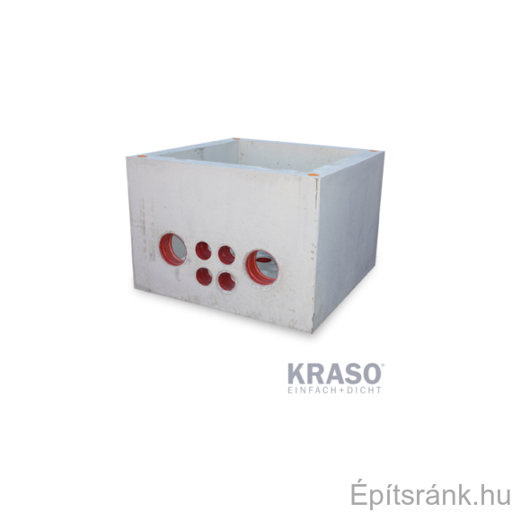 KRASO szivattyúteknő - beton - 100 x 100 x 80 - speciális